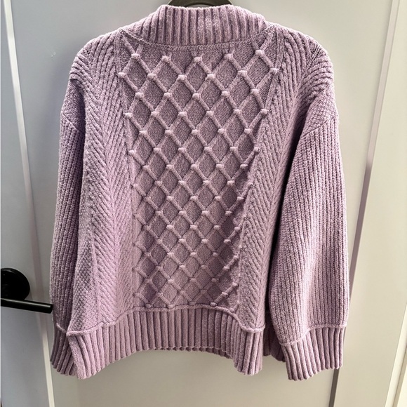 NWOT Anthropologie Maeve The Tillie V Neck Pullover Knit Sweater L - Picture 5 of 5